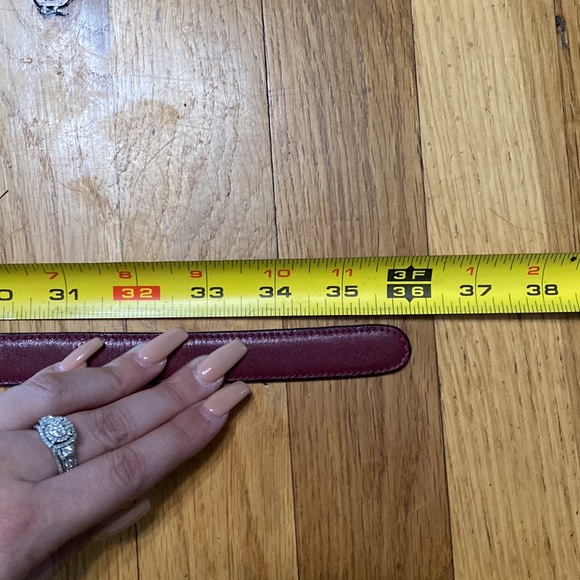 Gucci Maroon women’s belt - Picture 9 of 10